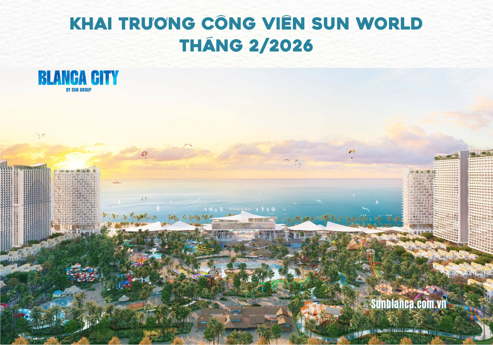 Phối cảnh công viên Sun World Vũng Tàu